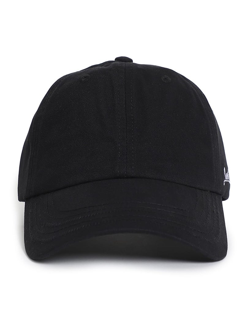 JACK & JONES Men's 100% Cotton JACPARADOX CORE Baseball Cap Jet Black ONE - Image 1