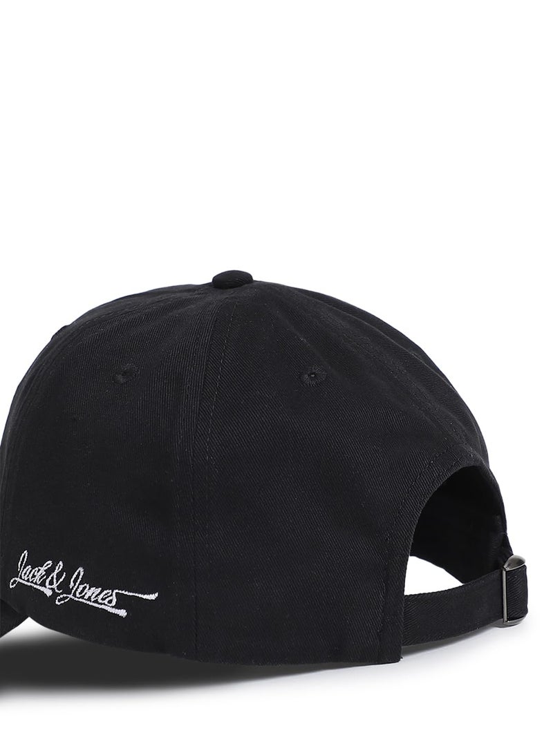 JACK & JONES Men's 100% Cotton JACPARADOX CORE Baseball Cap Jet Black ONE - Image 5