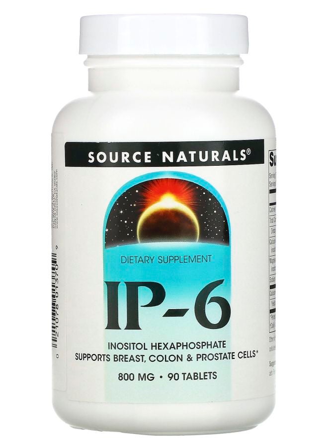 Source Naturals IP-6 800 mg 90 Tablets - Image 1