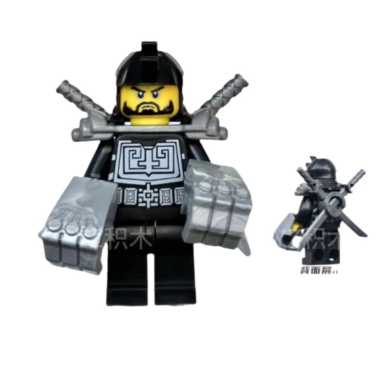Compatible Lego Ninjago Minifigures Building Blocks - Metal, Steel, Mind, Element Masters - Image 1