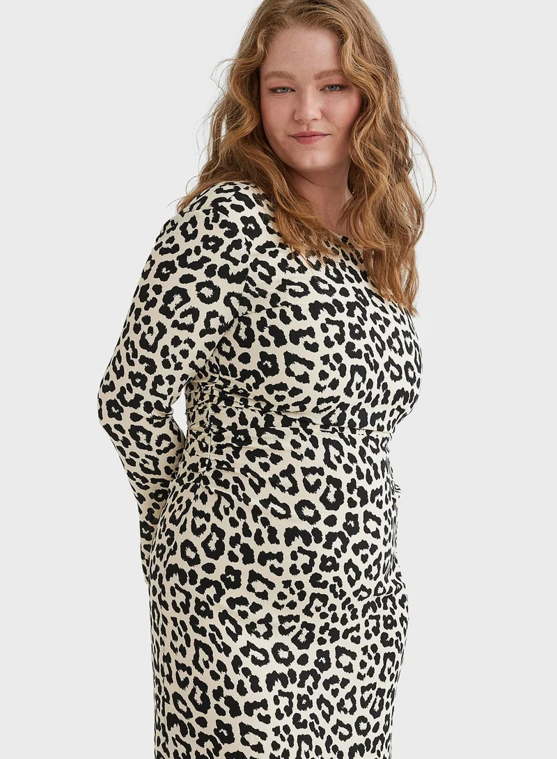 H&M Leopard Print Dress