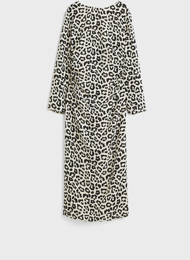 H&M Leopard Print Dress