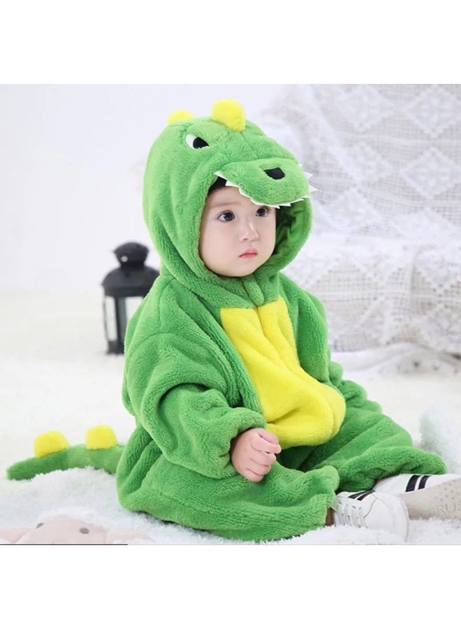 بدلة فخمة من الفلانيل للأطفال حديثي الولادة