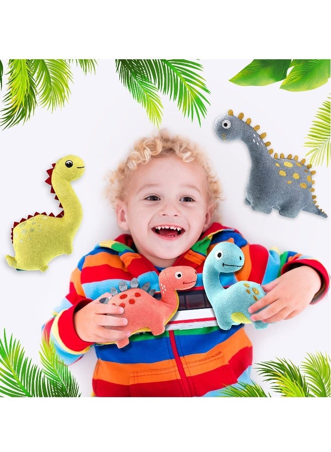 Dinosaur Stuffed Animal, Small Dino Plush Toy and Egg Bag Set, Stuffed Dinosaur, Cute Stuffed Animals Plush Toys, Soft Dinosaur Stuff Animals for Birthday Dinosaur Themed Party Decorations  - Image 4