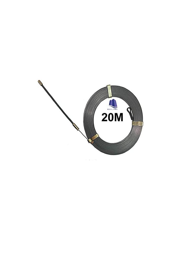 Electric or Communication Wire Pulling Spring for Electrical Works and Multi-Purpose Use. (3.2mm x 20 Meter)