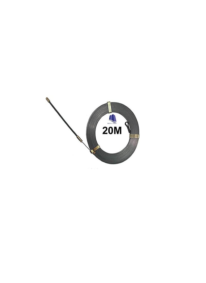 Electric or Communication Wire Pulling Spring for Electrical Works and Multi-Purpose Use. (3.2mm x 20 Meter)