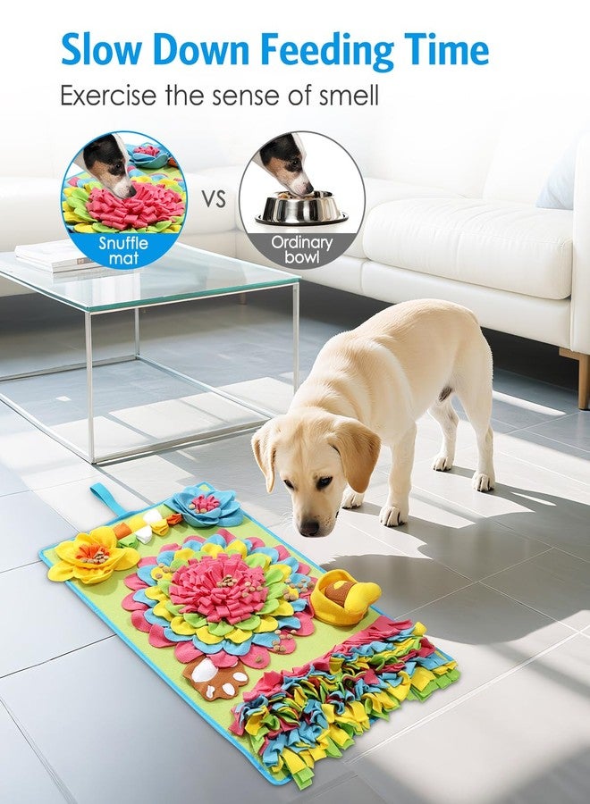 AMIR Upgrade Slow Feeder Mat for Dogs - Anti-Gobble & Anti-Anxiety Dog Food Mat, Snuffle Mat for Boredom Relief & Mental Stimulation, Works for All Breeds, Sizes & Ages - Image 2
