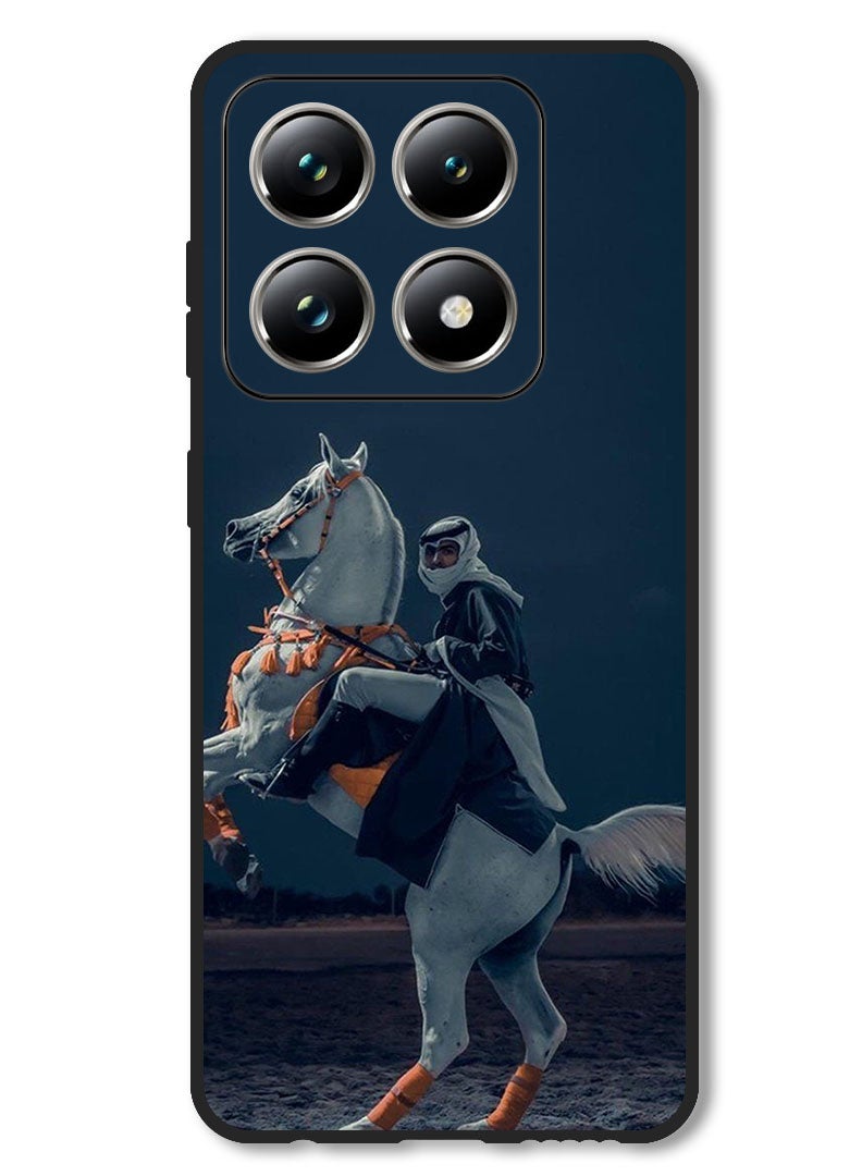Theodor Case Compatible with Xiaomi 14T Protection Shockproof Bumper Cover Horse - Image 1