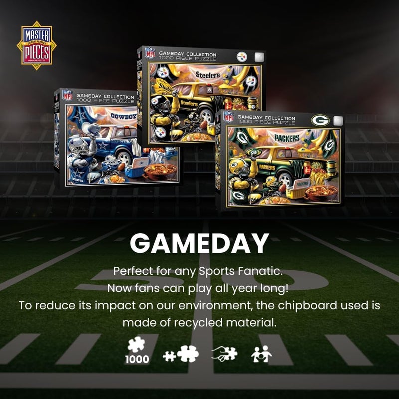 MasterPieces  1000 Piece Jigsaw Puzzle NFL Dallas Cowboys Fun for Adults and Family NonGlare Finish 1925x2675 - Image 3