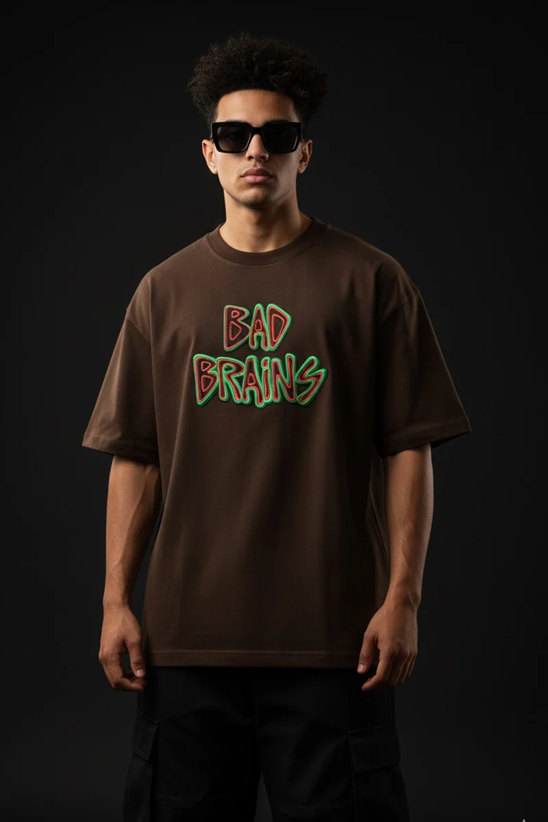 فيردو Veirdo Men’s Oversized , Plus Size  & Regular Fit T-Shirt | Premium Cotton Casual Tee