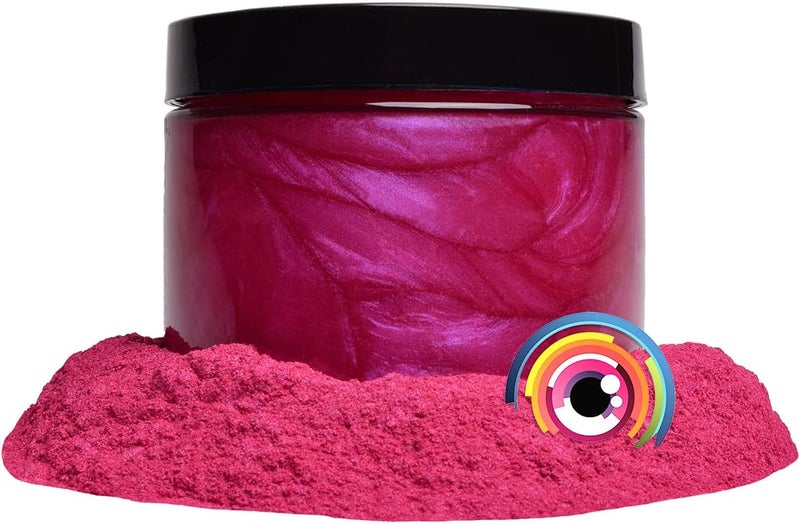 Eye Candy Premium Red Mica Powder Pigments | Multipurpose DIY Arts and Crafts Additive | Acrylic, Woodworking, Bath Bombs, Resin, Epoxy, Soap, Fishing Lures (Ube Red) - Image 5