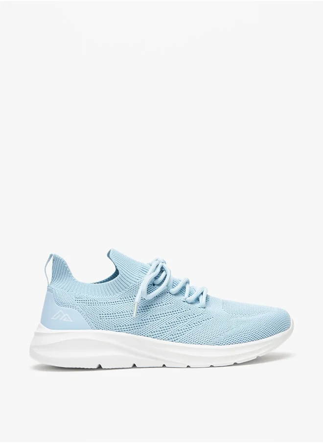 شو اكسبرس Women's Textured Lace-Up Sports Shoes