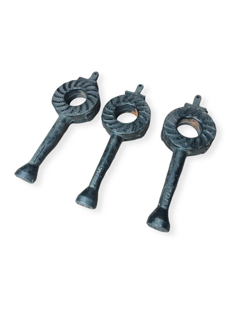 AS A S commercial high pressure jodhpuri LPG gas Burner pack of 3 medium size no2 burnal  - Image 4