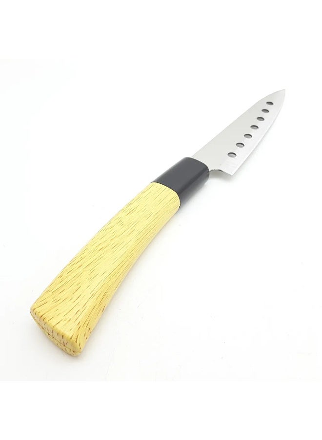 Sharp knife with wooden handle - Image 3