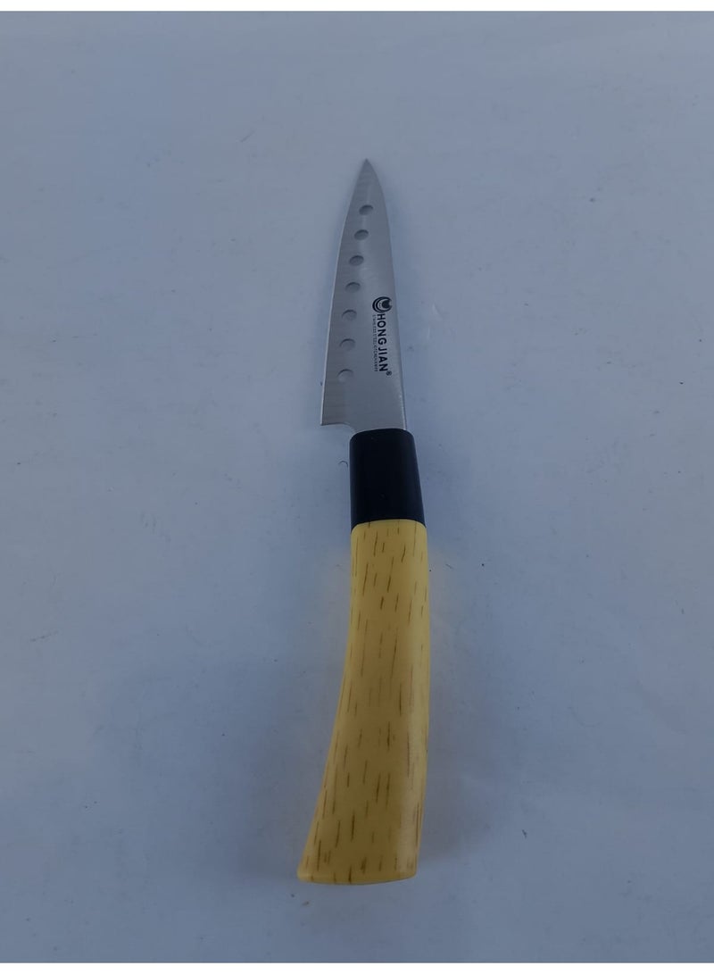 Sharp knife with wooden handle - Image 2