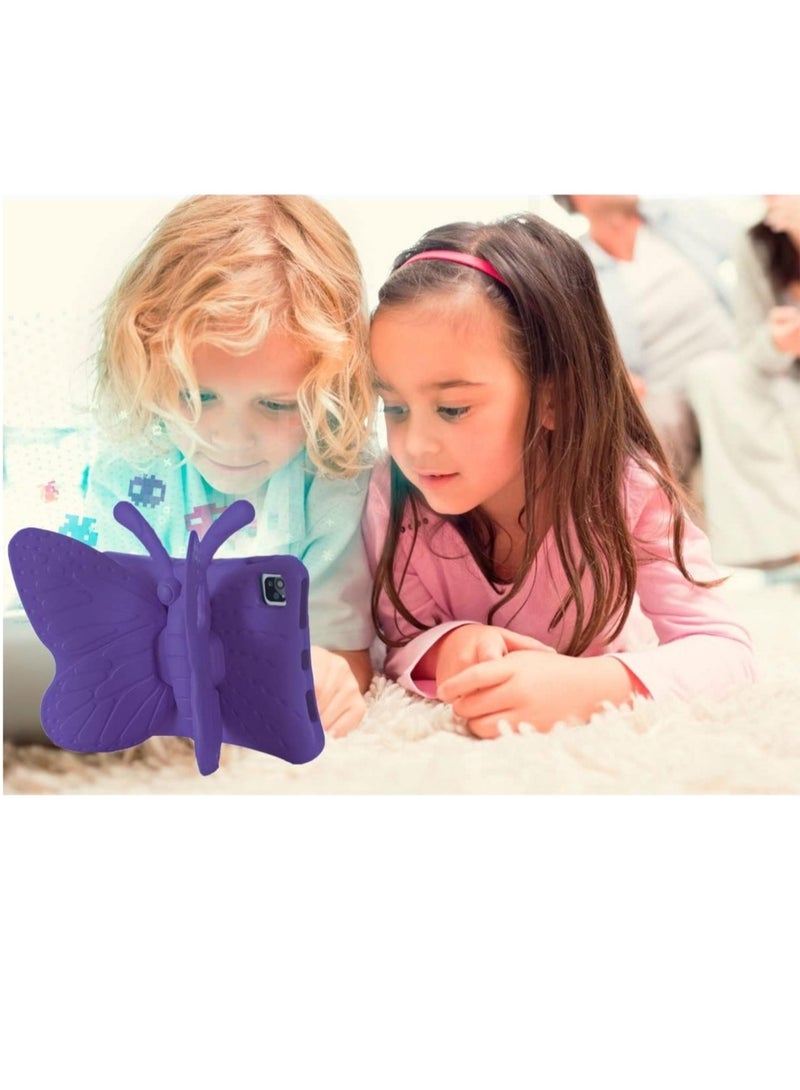 ELTRAZONE iPad Air 4 Case Kids, iPad Air 4th Generation Case for Kids, Cute Butterfly Light Weight Shockproof Protective Stand Cover for iPad Air 2020/iPad 10.9/iPad Pro 11 2020 2018 1st 2nd Gen - Image 4