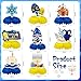 JULMELON 8PCS Hanukkah Table Decorations Honeycomb Centerpiece Chanukah Decor Dreidel Menorah Table Toppers Happy Hanukkah Decorations for Home Party Favors Supplies - Image 4