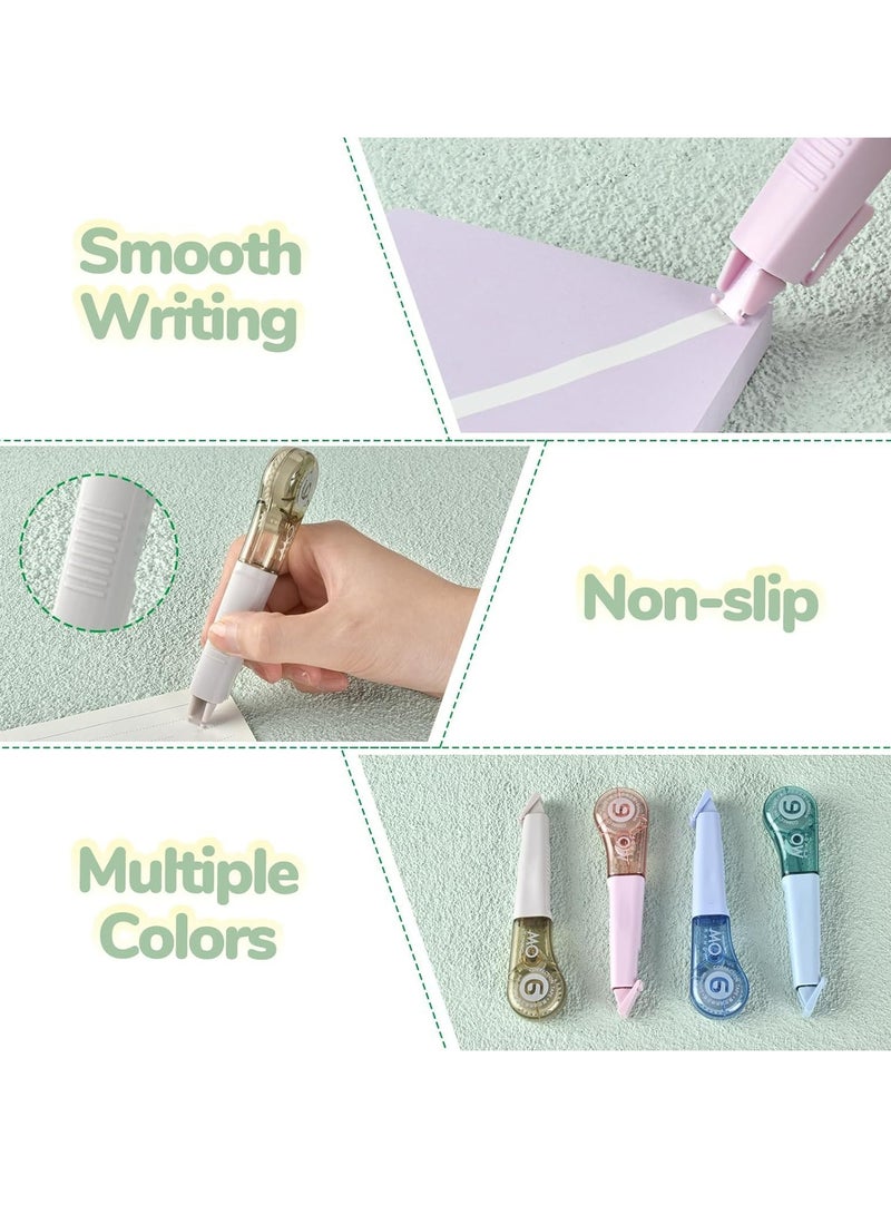 Loquat 8Pcs Cute Correction Tape Refills，White Out Pens for Instant Correction for Office School - Image 3