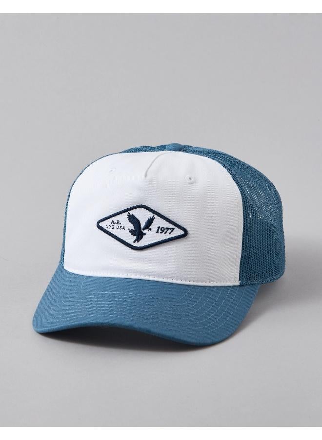 American Eagle AE Logo Trucker Hat - Image 1