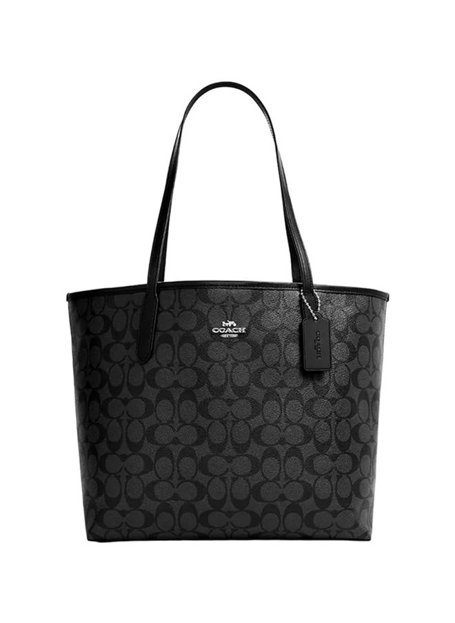 coachoutlet COACH City Tote Bag In Signature Canvas  - Image 1