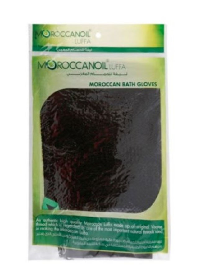 MOROCCANOIL Luffa Moroccan Bath Gloves Black