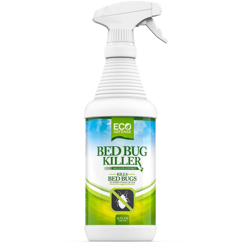 Eco Defense Bed Bug Killer - Bed Bug Spray & Dust Mite Spray - Natural Treatment - 16 Oz - Image 2