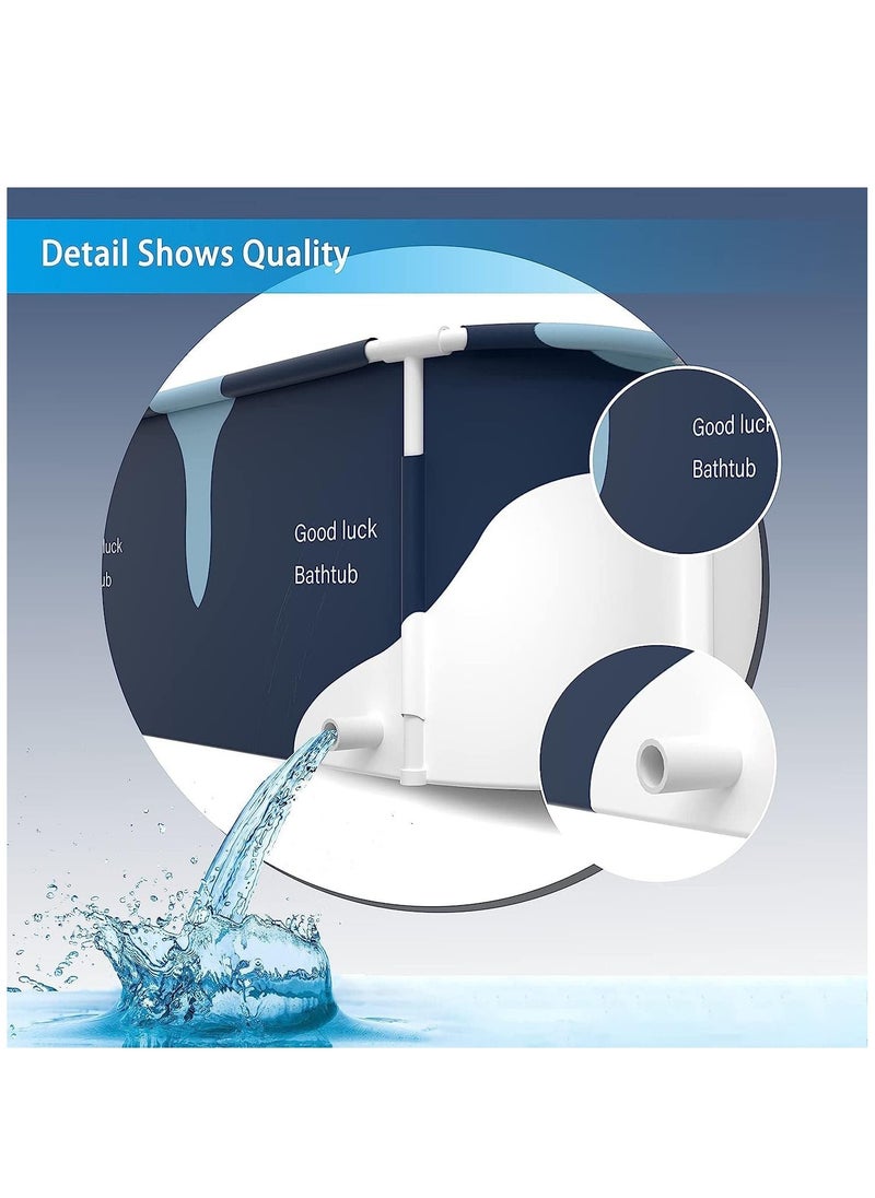 XiuWoo Waterproof Large Portable Foldable Layer Bathtub and Family SPA Soaking Tub Barrel, Household Shower with Organizer Bag  - Image 4