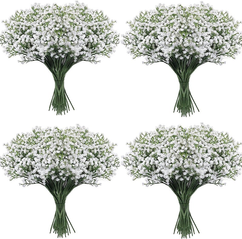 LYLYFAN Babys Breath Artificial Flowers30 Pcs Gypsophila Real Touch Flowers for Wedding Party Home Garden Decoration