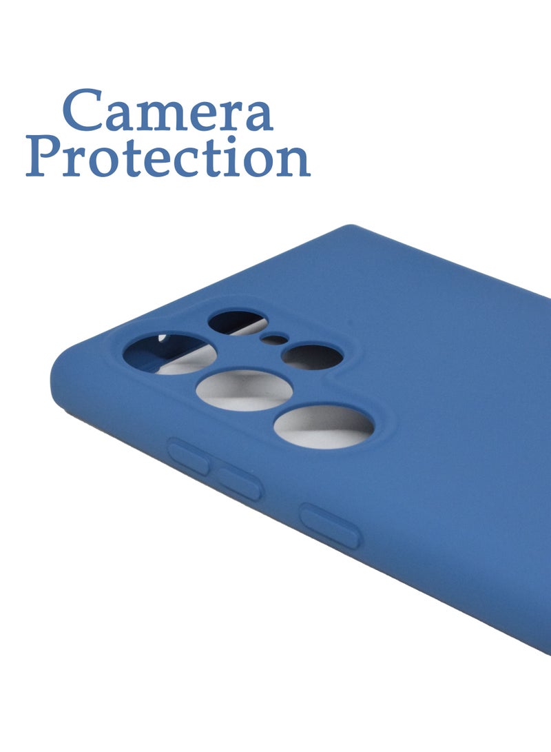 BORTONY Galaxy S23 Ultra Case Camera Protective Soft Silicone Cover Case Luxury Design Flexible Slim Cover Compatible with Samsung Galaxy S23 Ultra - Image 4