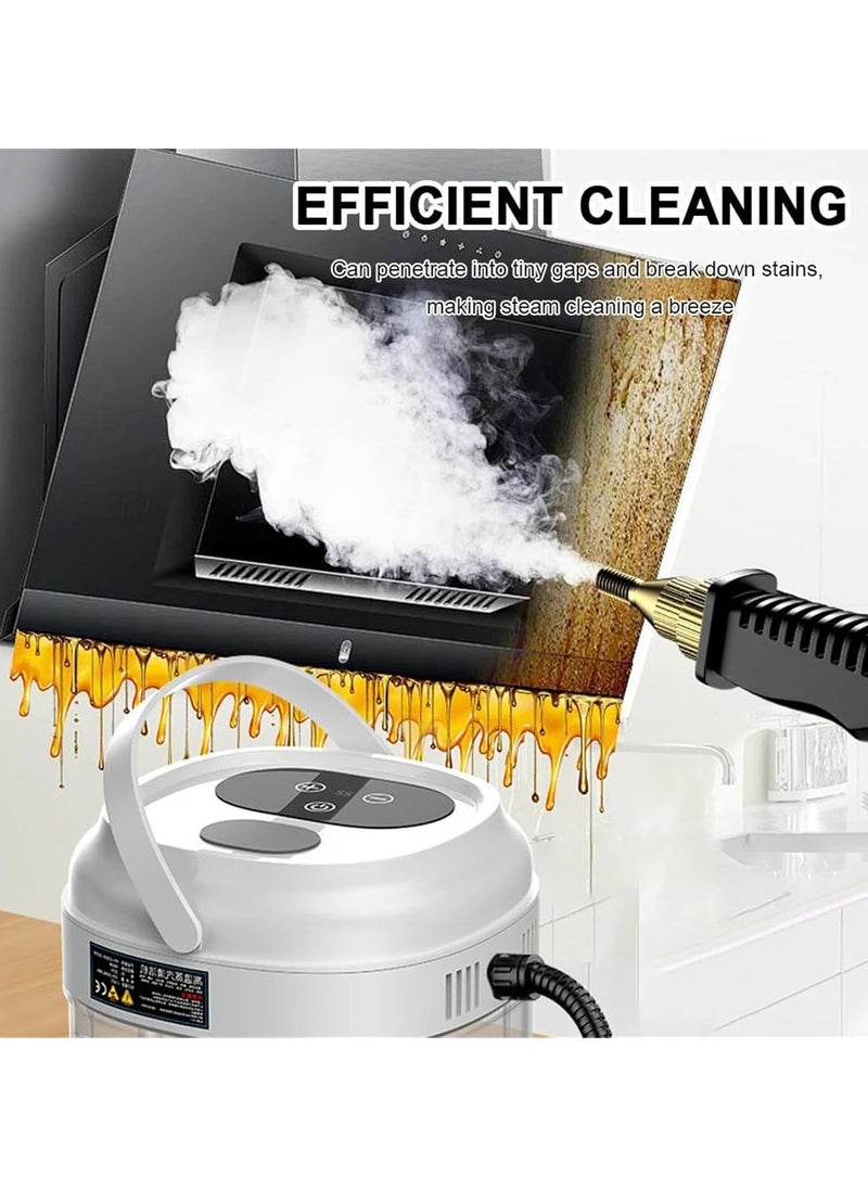 XiuWoo - Professional Portable Multifunctional Electric Handheld Steam Cleaner, High Temperature Steamer, Steam Cleaning Machine,6 gears adjustable,3Bar high pressure, 105° steam, 1500ml, LED Screen - Image 1