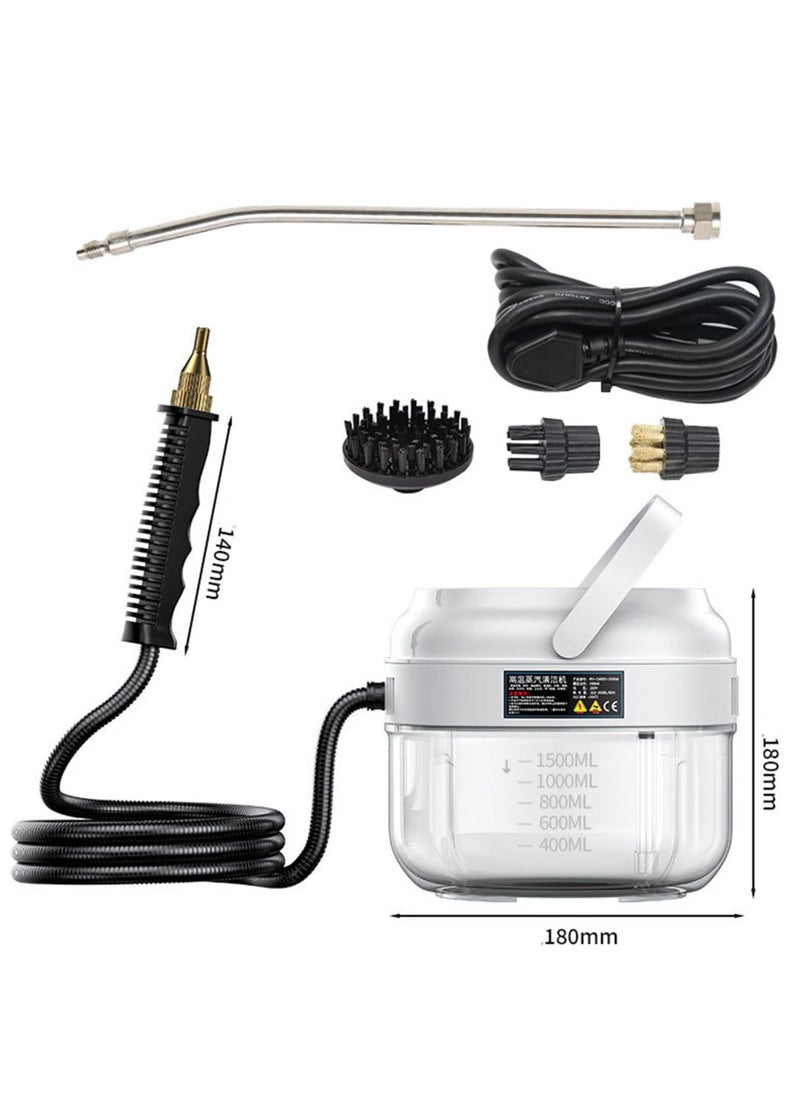 XiuWoo - Professional Portable Multifunctional Electric Handheld Steam Cleaner, High Temperature Steamer, Steam Cleaning Machine,6 gears adjustable,3Bar high pressure, 105° steam, 1500ml, LED Screen - Image 1