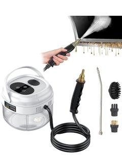 XiuWoo Professional Portable Multifunctional Electric Handheld Steam Cleaner, High Temperature Steamer, Steam Cleaning Machine,6 gears adjustable,3Bar high pressure, 105° steam, 1500ml, LED Screen  - Image 1