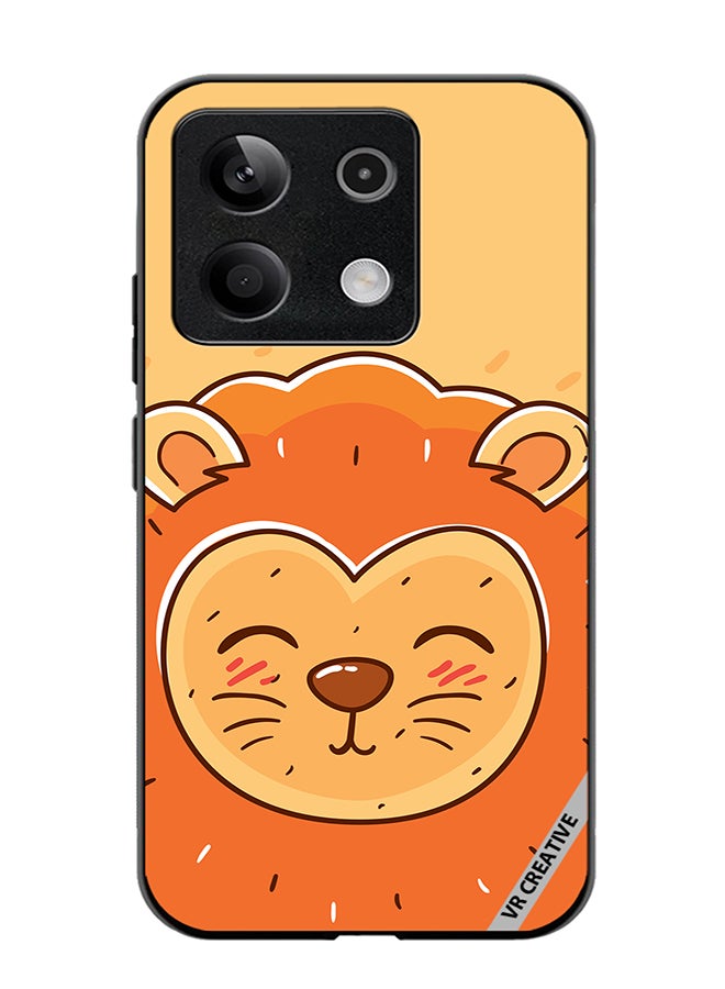 VR CREATIVE Protective Case Cover For Xiaomi Poco X6 Sleeping Lion Design Multicolour - Image 1