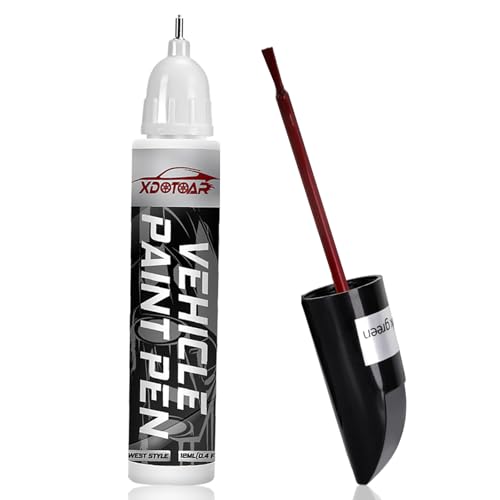 xdotoar Pearl Red Touch Up Paint for Cars Color Accurate Auto Paint Professional Automotive Scratch Repair Lasting Auto Scratch Remover Quick Drying Easy to Use Safe and Nontoxic - Image 1
