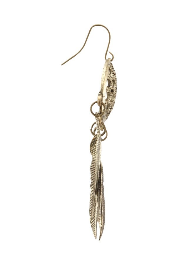 Fabula by OOMPH Jewellery Earrings for Women & Girls, Gold - Image 3