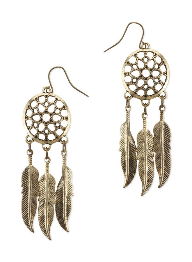 Fabula by OOMPH Jewellery Earrings for Women & Girls, Gold - Image 1