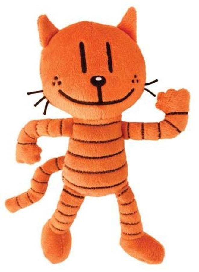 MerryMakers Petey Cat & Dog Man Plush Toy Backpack Pull Set, from Dav Pilkey's Book Series - Image 3