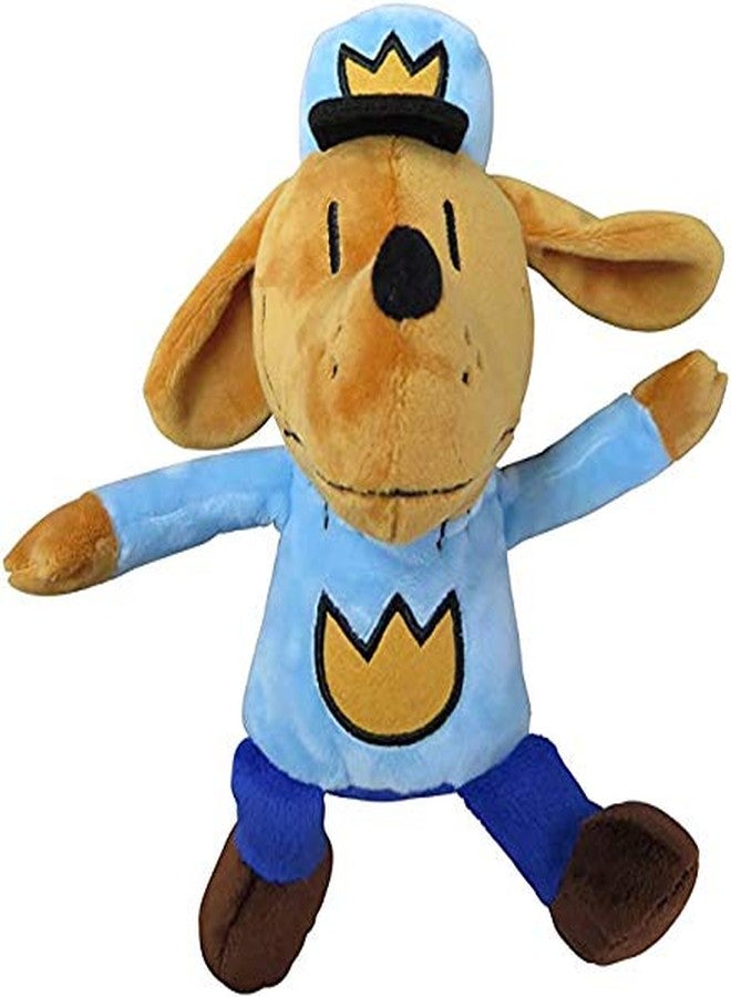 MerryMakers Petey Cat & Dog Man Plush Toy Backpack Pull Set, from Dav Pilkey's Book Series - Image 2
