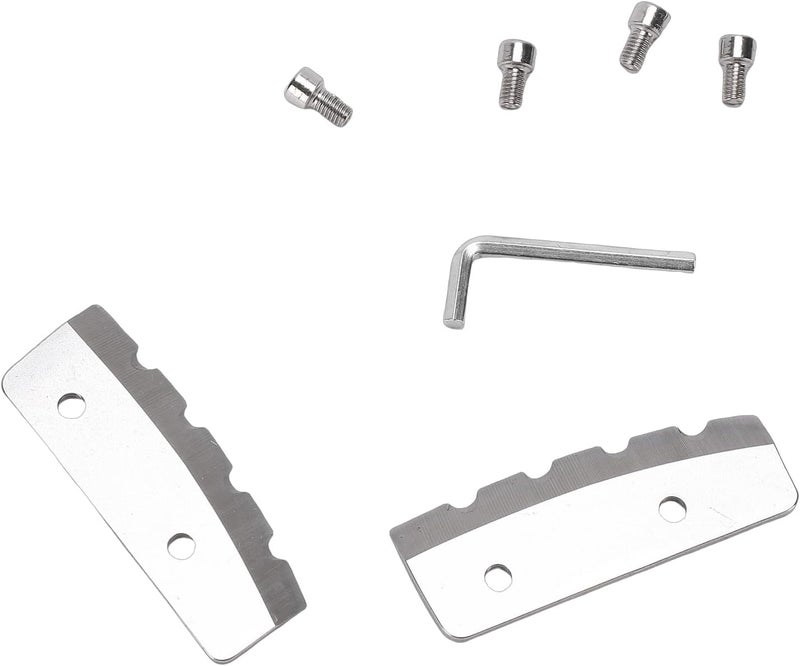 Big & small space compatible banapoy 2Pcs 6 Inch Ice Auger Blades, Hard Alloy Steel Ice Drill Blades, Auger Replacement with Screws and Wrench, for, for Ion Cost saving design picks Medium weight Budget friendly trendy design Hanging space save All storage type compatible Salt mist resistant Cross-material combo compatible Wear resistant Durability enhanced Classic modern blend design All user affordable trusted quality Multi option design Worldwide simple practical design Heat resistant Varied dimensions Multiple design variants Protective coating Market need oriented construction Single & bulk use compatible Single & bulk storage compatible High precision lightweight material Daily universal pick Global assemble options Bug proof seal - Image 1