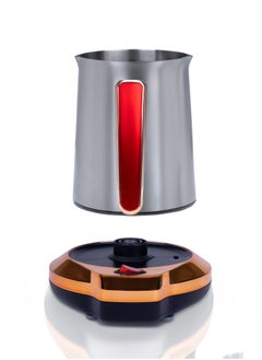 istanbuli istanbuli premium stainless steel electric pot with marble non stick base –  for milk, coffee, and karak  - Image 4