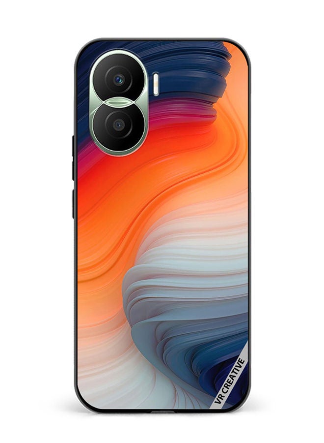 VR CREATIVE Protective Case Cover For Honor Play7T Pro Layers Design Multicolour - Image 1
