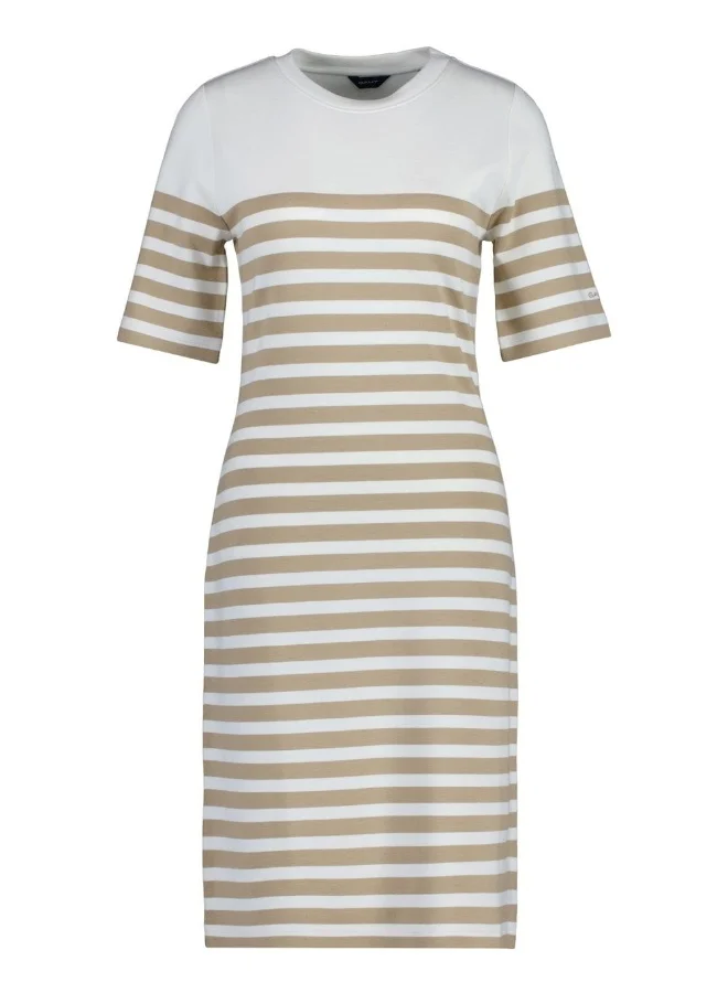 غانت Gant Striped T-Shirt Dress