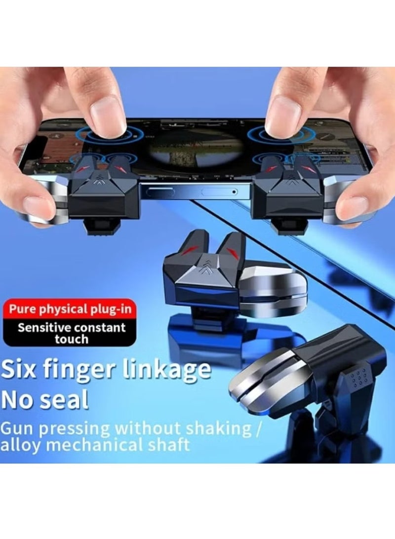 أزرار تحكم PUBG L1R1 L2R2 للألعاب على الهاتف المحمول - تتضمن قفازات للأصابع - Image 5