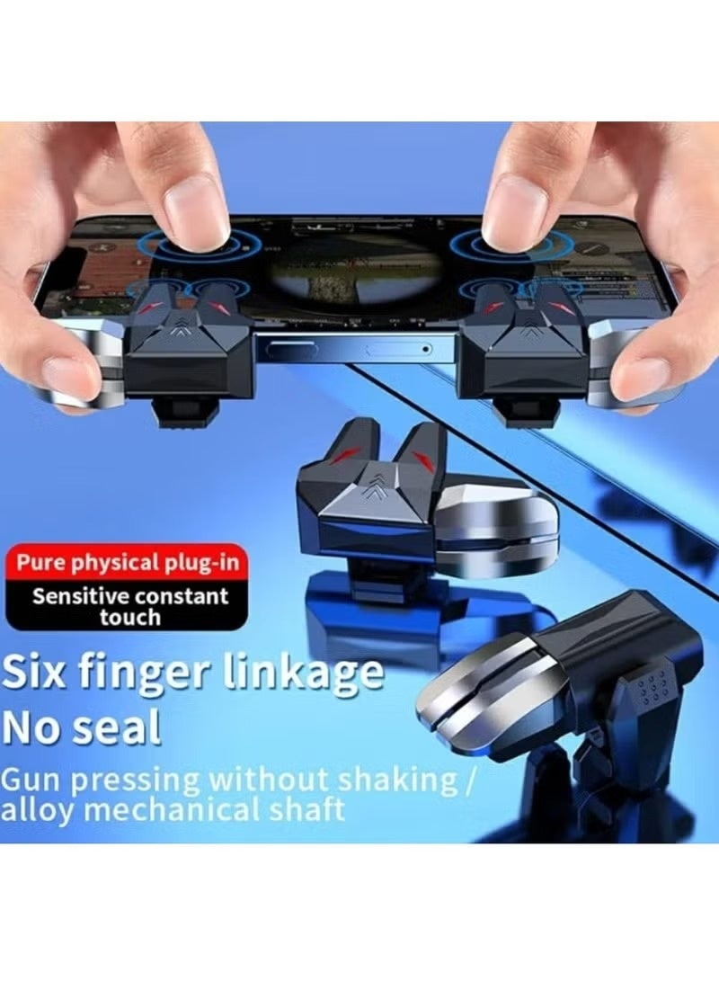 أزرار تحكم PUBG L1R1 L2R2 للألعاب على الهاتف المحمول - تتضمن قفازات للأصابع - Image 3