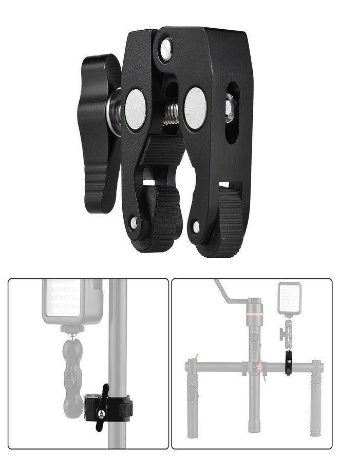 Andoer Crab Pliers Clip Super Clamp with 1/4 inch & 3/8 Inch Screw Hole - Image 4