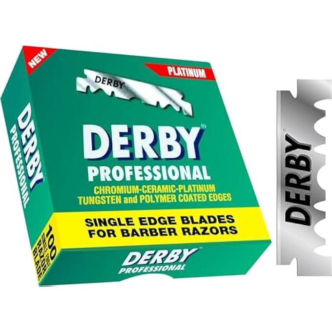 Derby Professional Single Edge Razor Blades 100 Count - Image 3