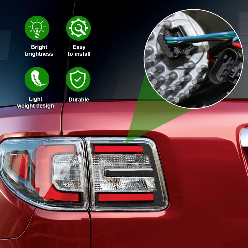 Lochnchn 13582912 Tail Lights Bulb Compatible with GMC Acadia 2013-2016,2017 GMC Acadia Limited Rear Brake Taillights Bulbs Replace 19433735 - Image 5