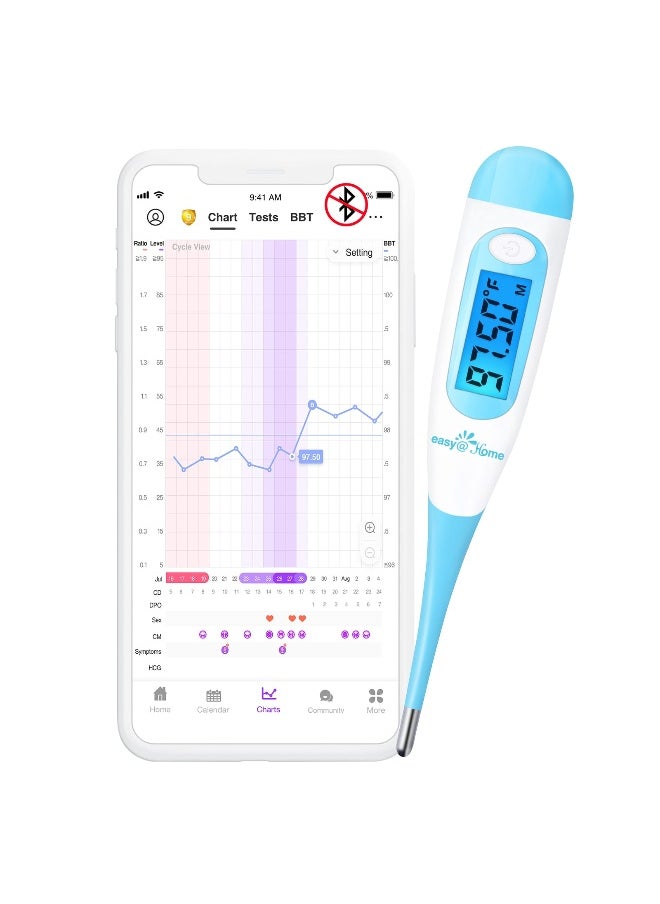 Easy Home Easy@Home, Digital Basal Thermometer, 1 Thermometer  - Image 3