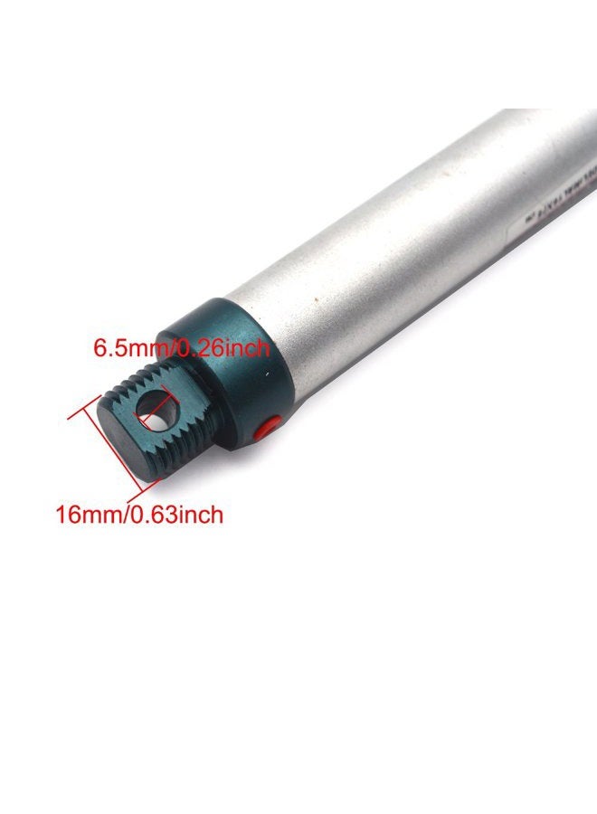 Sydien Pneumatic Cylinder 16mm Bore 100mm Stoke Air Cylinder Double Action Single Rod with Y Connector and 2Pcs Pneumatic Quick Fittings(MAL16x100) - Image 3