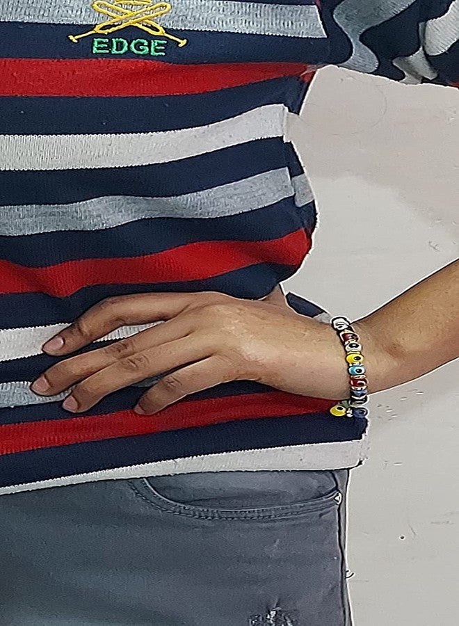 ASTROGHAR سوار أستروغار متعدد الألوان للحماية من الحسد وجلب الحظ للرجال والنساء - Image 4